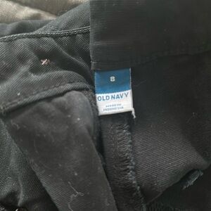 Old Navy Black Size 8 cropped pant